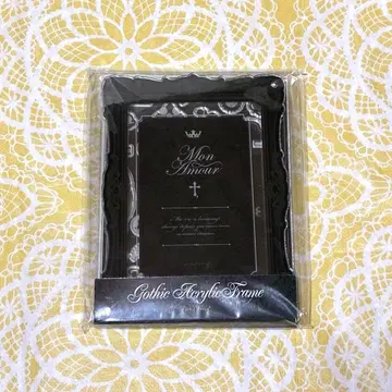 고딕 아크릴 프레임 브로마이드 사이즈 블랙