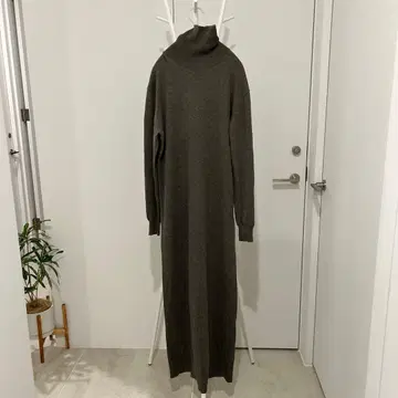 6 ROKU 로쿠 터틀넥 울코튼 원피스