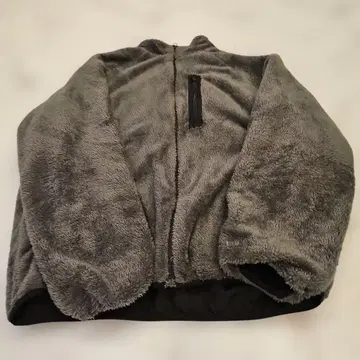 그레이 플리스 자켓 리버서블