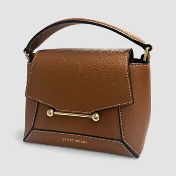 STRATHBERRY 브라운 핸드백