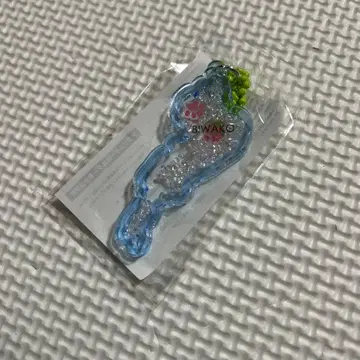 시가현 휴게소 세세라기노사토 코우라 비와코 아크릴 키링 강아지 스카이블루