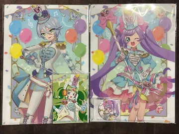 프리파라 마루쿠지 라라 파루루 히비키 논 파일 캔뱃지 특전