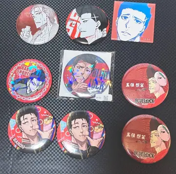 [22일까지 특가] 블루 록 마롱 쇼에이 캔뱃지 세트