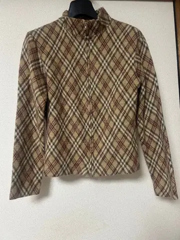 ON-THREE-B 체크 무늬 자켓 일본제