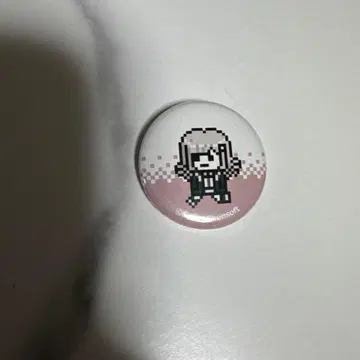 단간론파 15주년 페스티벌 도트 그림 캔뱃지 나나미 치아키 한정판