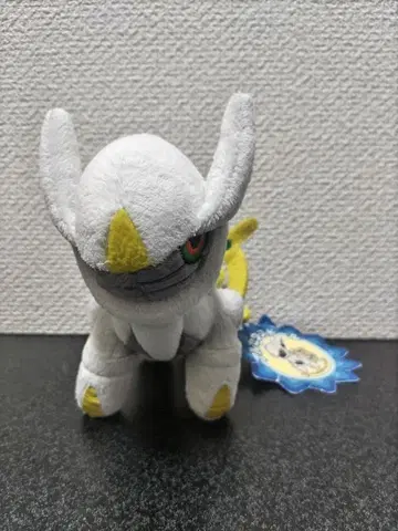 종이 택 포함 아르세우스 포켓인형 봉제 인형