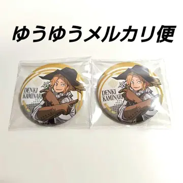 나의 히어로 아카데미아 AnimeJapan 캔뱃지 가미나리 덴키 2개 1