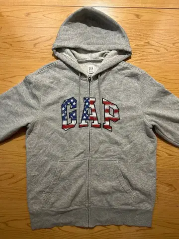 GAP 미국 국기 지퍼 후드티