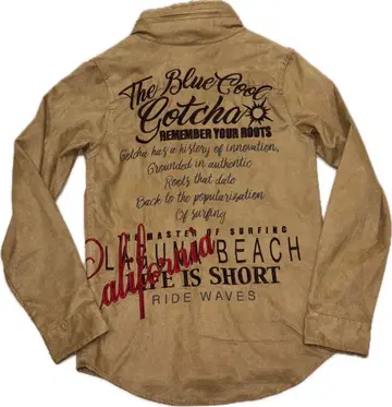 Gotcha 베이지 캐주얼 셔츠 00s