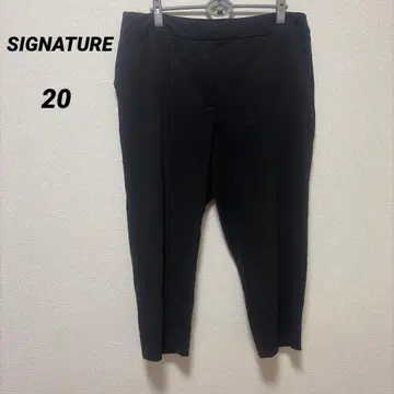 SIGNATURE [ 20 ] 블랙 슬랙스