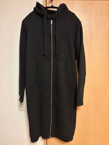 antiqua 롱 후드티 블랙