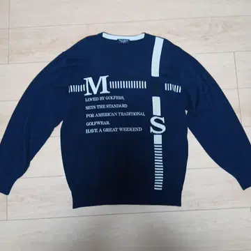 Munsingwear 네이비 스웨터 M