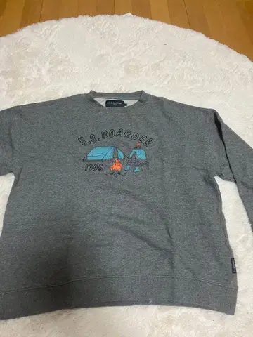 U.S. BOARDER 캠핑 디자인 트레이닝복 L