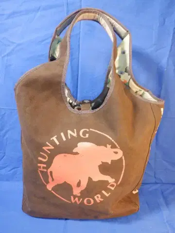 HUNTING WORLD 헌팅월드 토트백 스웨이드