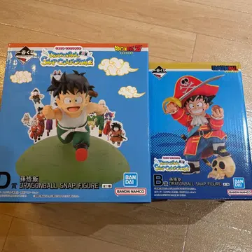 제일복권 드래곤볼 B상 손오공 D상 손오반 SNAP FIGURE