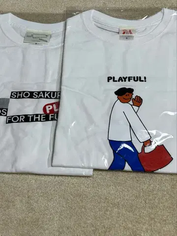 아라시 사쿠라이 쇼 미래로의 말 전시 T셔츠 S사이즈 세트
