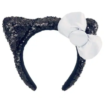 USJ 고양이 귀 머리띠 스팽글