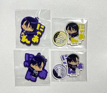 GQuuuuuuX 오나마에피탄코 냐안 아크릴 스탠드 러버 마스코트