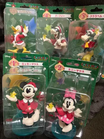 훼미리마트 디즈니 오너먼트 복권 5세트