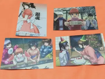 야규 큐베 사루토비 아야메 은혼 자켓 4장 세트 시무라 타에