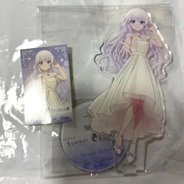 SummerPockets 전 나루세 시로하 아크릴 스탠드 스티커