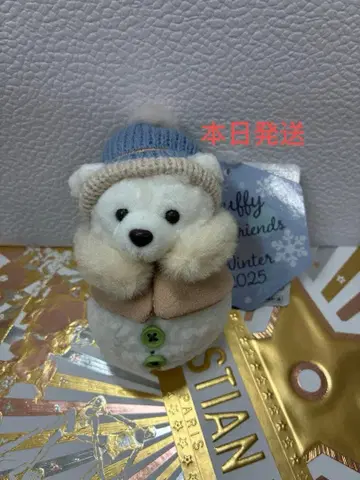 더피 눈사람 봉제 인형 참 시크릿 오브 스노위 데이 1번