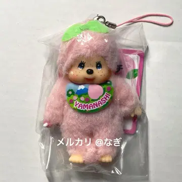 지역 한정 몽치치 복숭아 야마나시 한정판 마스코트 스트랩