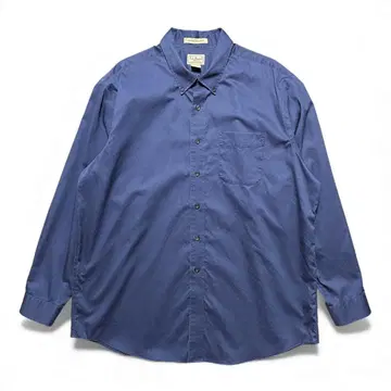 엘엘빈 아웃도어 코튼 BD 셔츠 긴팔 셔츠 무지 네이비