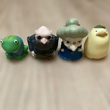 지브리 센과 치히로의 행방불명 손가락 인형 4개 세트