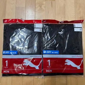 PUMA DRY 티셔츠 블랙 5L 2개