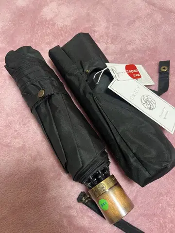 미사용 새상품 GRACY 그레이시 접이식 우산 블랙