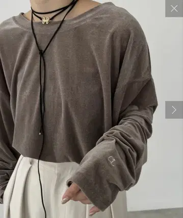 CAPRICIEUX LE'MAGE [ C.L ] 시어 벨로아 롱 T