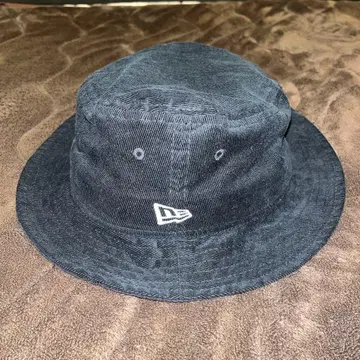 다크 블루 코듀로이 버킷 햇