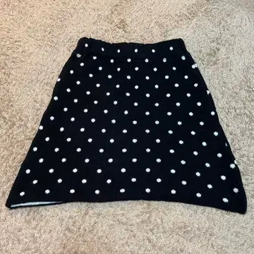 nugu [ haku ] 도트 포인트 미니 스커트