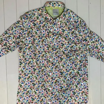 폴 스미스 꽃무늬 긴팔 셔츠 S