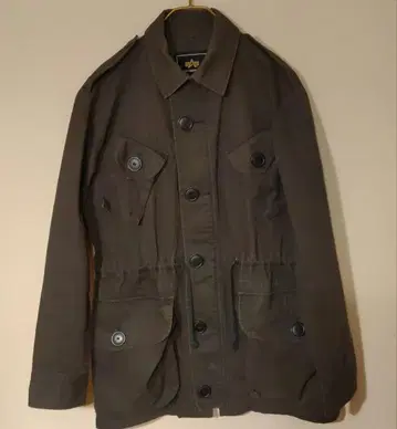 ALPHA INDUSTRIES 필드 자켓 밀리터리 구제 의류