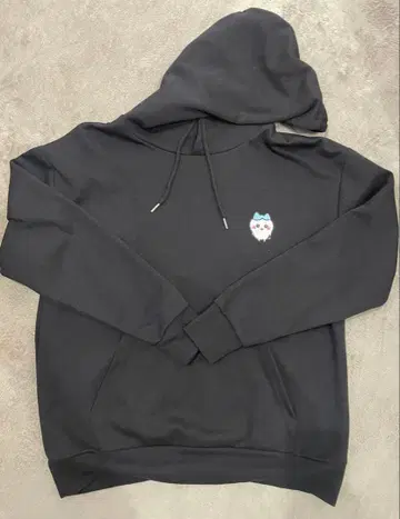 치이카와 x 시마무라 하치와레 후드티 블랙 M 사이즈