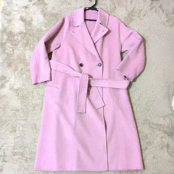 [ PLST ] 핑크 롱 코트 S 사이즈