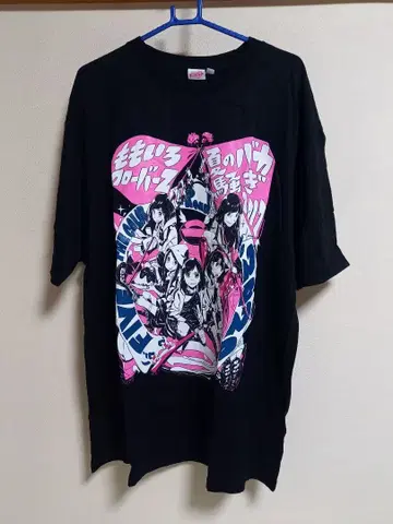 모모이로 클로버 Z 2017 이벤트 T셔츠 블랙