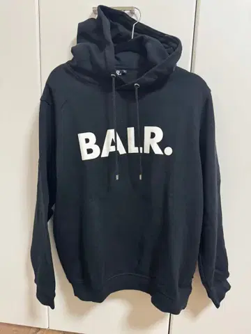 BALR. 블랙 후드티 M