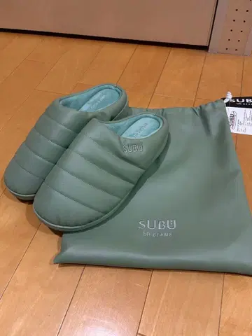 [ beams 별주 ] SUBU / 토널 컬러 샌들 민트 그린