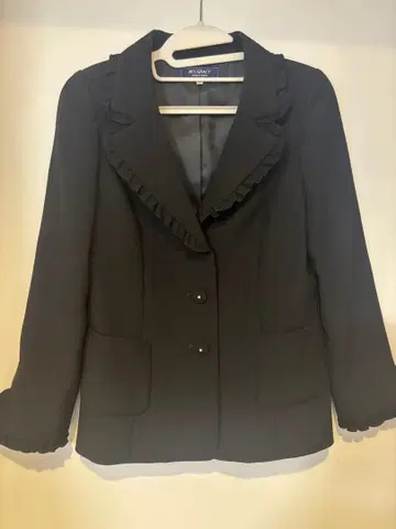 M'sGRACY 프릴 옷깃 자켓