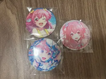 프로세카 글리터 캔뱃지 모모이 아이리 파라솔 사이다 산리오 콜라보