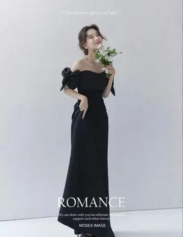 컬러 드레스 블랙 F(80-130)