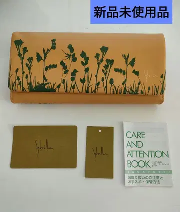 새상품 Sybilla 장지갑 린피오 덮개 타입