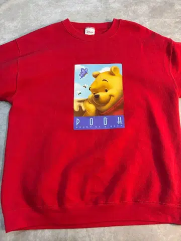 Disney Store 푸우 크루넥 트레이닝복