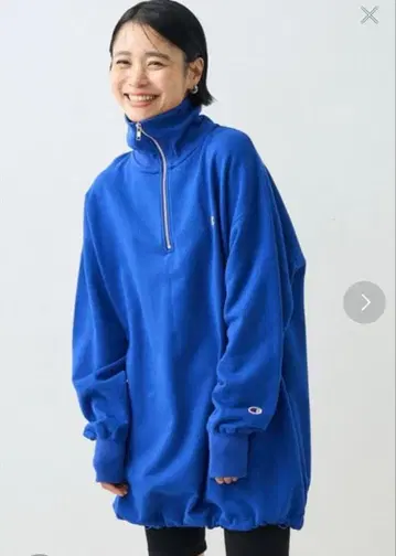 챔피온 챔피온 하프 지퍼 맨투맨