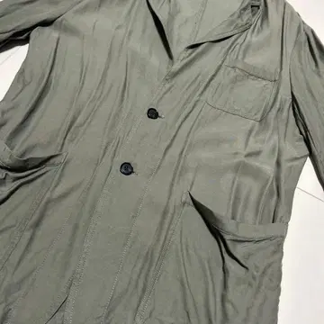 올리브 그린 테일러드 자켓 사이즈 1