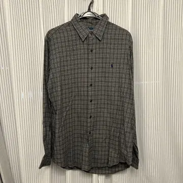 랄프 로렌 그레이 긴팔 셔츠