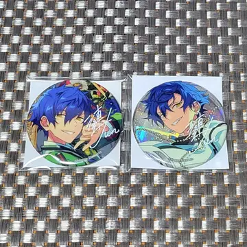 앙스타 9주년 TRIP 캔뱃지 사자나미 쥰 2점